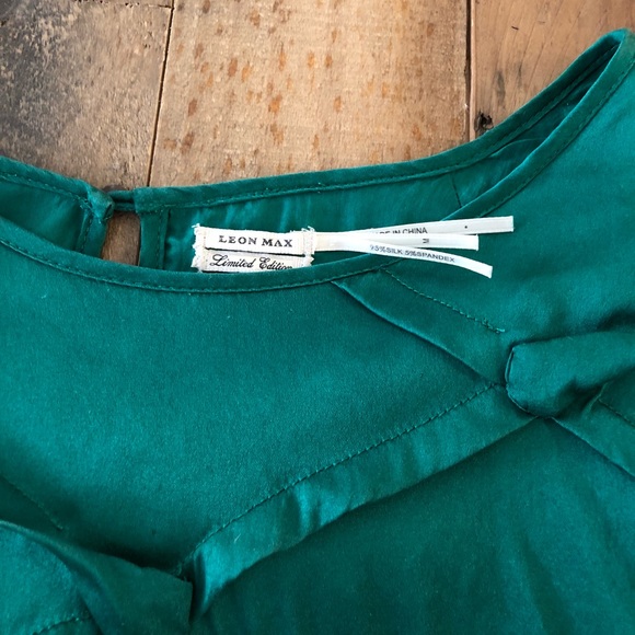 Leon Max Limited Edition Silk Top - Picture 6 of 7